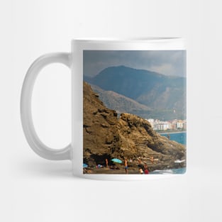 Penoncillo Beach Torrox Costa Nerja Spain Mug